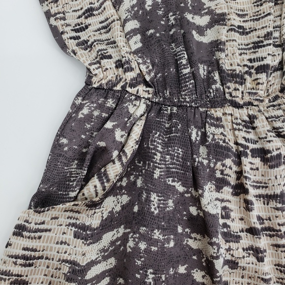 Daytrip Snake Print Racerback Dress Sz M - Picture 5 of 8